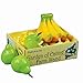 The Queen's Treasures Farm Fresh 18 Inch Doll Bananas and 3 Pears Packaged in a Paper Veggie Crate! Food Kitchen Accessories Compatible with American Girl Dolls. Use Interchangeable Farm Stand