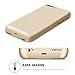 iPhone 6S Battery Case, iPhone 6 Battery Case, HoneyAKE 5000mAh Portable Charger iPhone 6 Extended Battery Backup Charging Case Power Bank for iPhone 6S/6 4.7-Gold