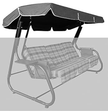 Pinkdose Solid Oxford Fabric Waterproofed PU Coating Roof for Garden Swing