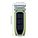 SUAOKI Collapsible Clover Style 18 Led Brightest Camping Tent Lanterns for Lighting Lights Flashlight Rechargeable Battery Powered by USB Charging and Solar Panel (Green)