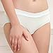 GIFTPOCKET Women's Under the Bump Maternity Panties Underwear, Pack of 5, Assorted Random Designs and Colors, L