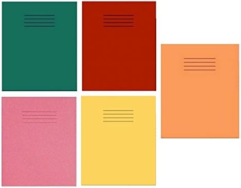 School Exercise Books Mixed Pack for Early Learning Quality Rhino Books x 5