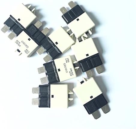 Z.Auto 10pcs 28V DC 25A Resettable ATC Circuit Breakers