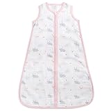 aden + anais Classic Sleeping Bag, 100% Cotton Muslin, Wearable Baby Blanket, Pastoral, Extra Large, 18+ Months