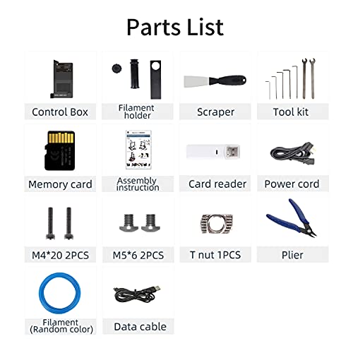 ANYCUBIC Mega Zero 2.0 3D Printers, FDM 3D Metal Printer Assembled