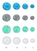 VIDAL CRAFTS Set of 20 Pieces Party Tissue Paper Pom Poms (14