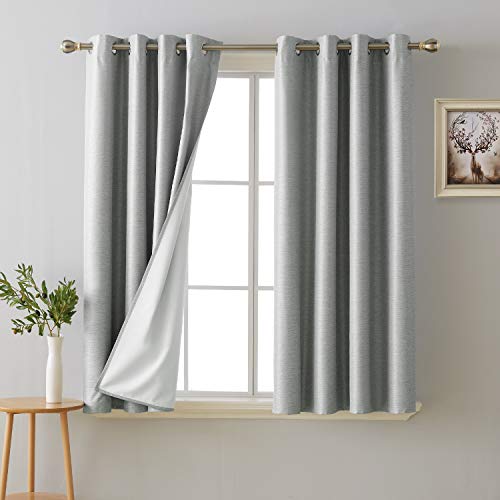 Deconovo Light Grey Blackout Curtains Room Darkening ... Deconovo Light Grey Blackout Curtains Room Darkening ... on {keyword}