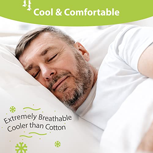 BAMPURE Bamboo Sheets King Size 100 Organic Bamboo 6PC Set