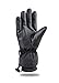 Ski Gloves Snowboard Snowmobile Waterproof Windproof 3M Thinsulate Winter Warm Snow Cold Gloves, Black, Medium