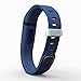 Teak - Silicone Sport Band Replacement for Fitbit Flex - Navy Blue