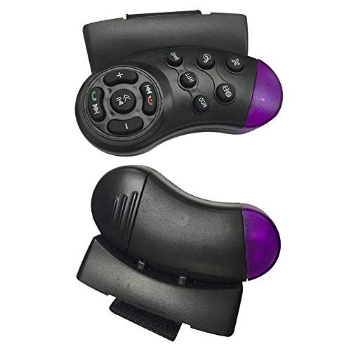 HeroStore for REAKOSOUND 4"/7" Player Car Steering Wheel Control car MP5 Media Multimedia Player DVD Portable 11-Key Controller - Thumbnail 2