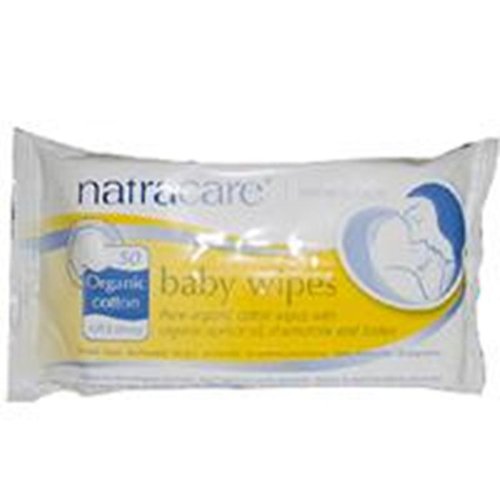 Natracare Cotton Baby Wipes - 50 per pack -- 1 each.
