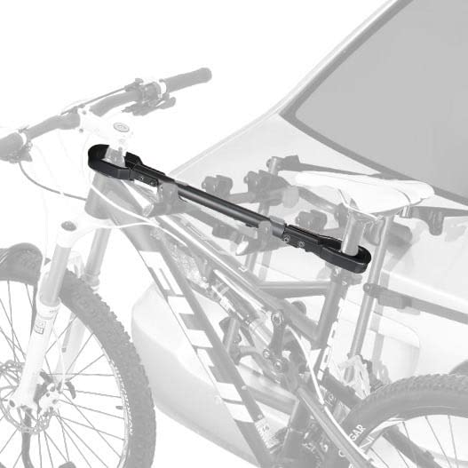 2x Bicycle Top Tube Crossbar Frame Adjustable Adapters Bar for Car Rack