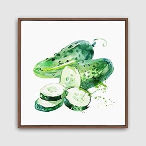 signwin Framed Canvas Wall Art Vegetables Theme Design...