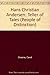 Hans Christian Andersen: Teller of Tales (People of Distinction) by