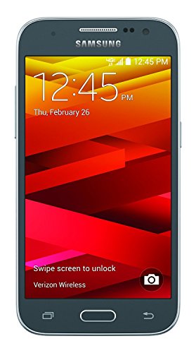 Samsung Galaxy Core Prime, Charcoal Grey 8GB (Verizon ) (Renewed)