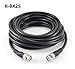 CablesOnline 25ft RG8x Coax 50 OHM BNC Male/Male Antenna Cable (R-BX025)