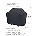 Amazon Basics Gas Grill Barbecue Cover, 72 inch / XL, Black