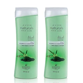 Buy Avon Naturals Combo Of 2 In 1 Shampoo And Conditioner Black