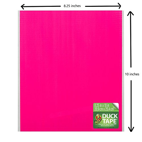 Duck Brand Duct Tape and Glitter Sheet Variety Assortment Bundle 10-Pack 8.25 inches by 10 inches (Set H)