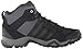 adidas Outdoor Men's Ax2 Mid Gtx Hiking Boot, Dark Shale/Black/Light Scarlet, 11.5 M US