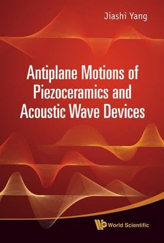 ANTIPLANE MOTIONS OF PIEZOCERAMICS AND ACOUSTIC WAVE DEVICES