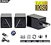 Spy Camera Charger 2 Pack Night Vision [2018 Model] Hidden Camera Adapter - Mini Spy Camera 1080p - USB Charger Camera - Hidden Spy Camera - Hidden Nanny Cam - Hidden Spy Cam