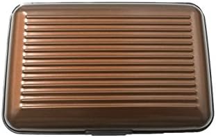 Aluminum Credit Card Holder - Best RFID Protector Wallet, Prevents Electronic Scan Theft - Stylish Case For Debit, ID &amp; ATM Cards For Men and Women In Many Colors.