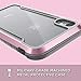 Raptic Shield, Compatible with Apple iPhone XR (Formerly Defense Shield) - Military Grade Drop Tested, Anodized Aluminum, TPU, and Polycarbonate Protective Case for Apple iPhone XR, (Rose Gold/Gray)