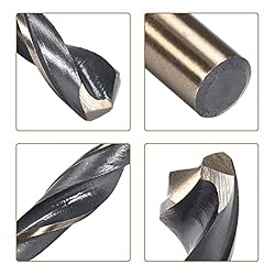 uxcell Straight Shank Twist Drill Bits 3mm High