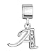 Nocary Letter Charms Initial A-Z Dangle Alphabet Clear Crystal Bead Compatible with Pandora Bracelet