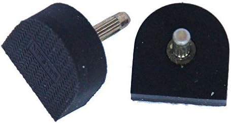 1 Pair Top Quality Double-deck Ultra-silence High Heel Shoes Repairs Tip Replace (11*11mm)