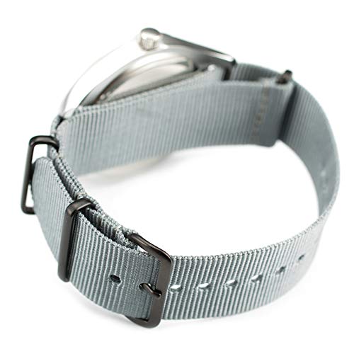 NATO Strap 22mm Watch Band Bands Straps for Men Gray by Infantry