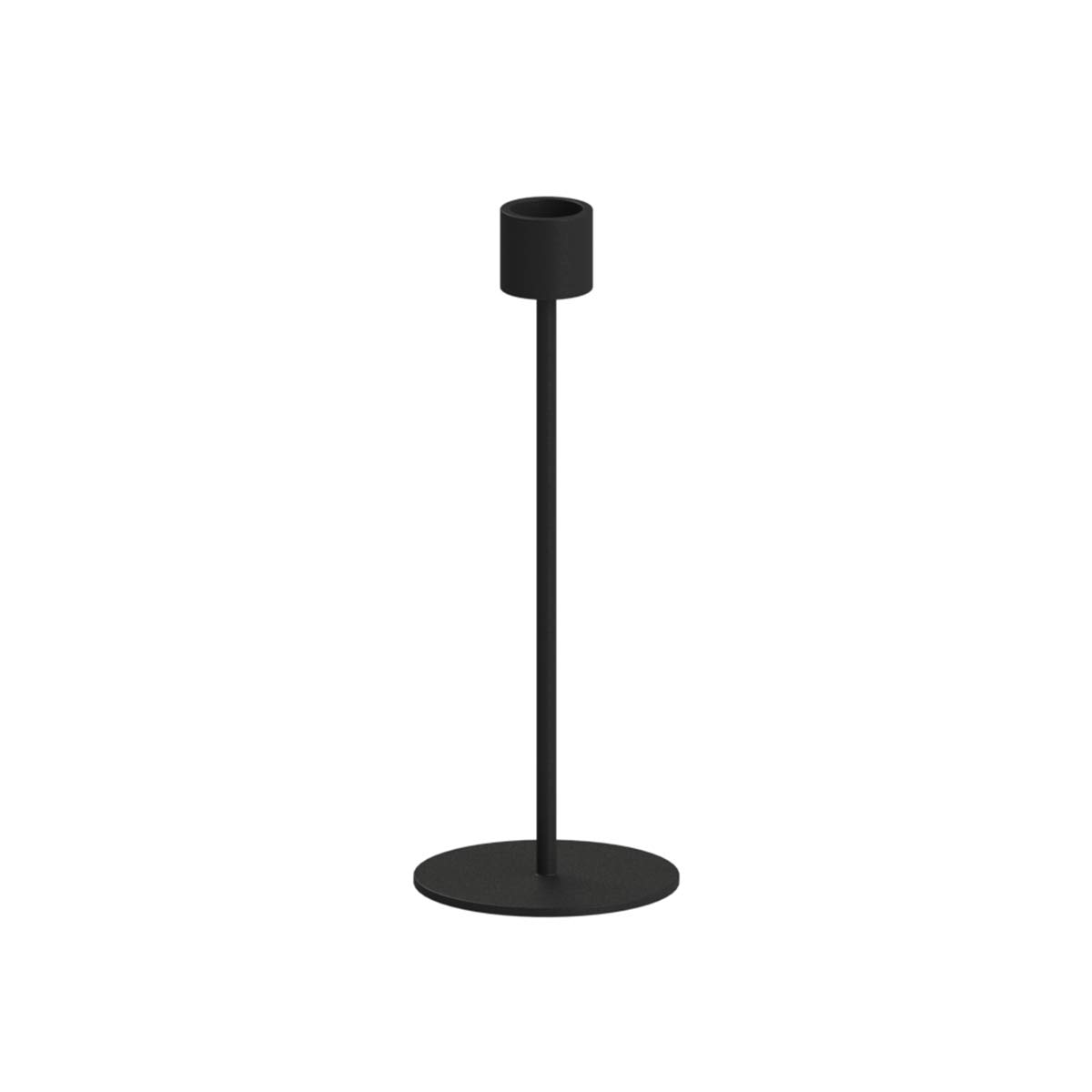 Candlestick 21cm Black — image 1