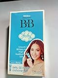 Mistine BB Baby Face Cream Make up Base Foundation SPF 30 for Smooth & Brightening Skin 15g