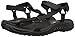 Skechers Women's Reggae Island Flat Sandal,Black Island,8 M US
