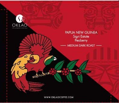 OKLAO Papua New Guinea Sigri Estate Peaberry Drip Coffee Bag Kaffee 10 Stk. oder 20 Stk. in Geschenkverpackung (20) – Bild 4