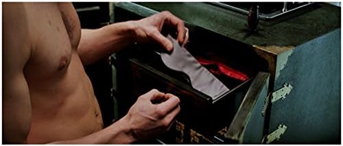 Fifty Shades of Grey Jamie Dornan as Christian Grey Naked Torso Grabbing Blindfold from Drawer 8 x 10 Photo