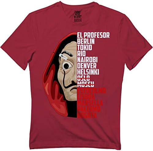 El Profesor Berlin Tokio Rio Nairobi Denver Moscu Oslo T Shirt