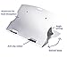MAX SMART Aluminum Laptop Stand Adjustable, Compatible with Apple Mac MacBook Pro Air 10 to 15.6 Inch Notebook, Ventilated Portable Ergonomic Desktop Holder Riser for Office Desk, Metal Silver AS1