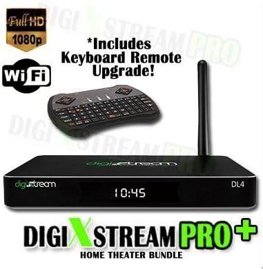Digixstream Dl4 Home Theater System with Wireless Keyboard Remote and Customer Support