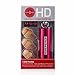 EarPeace HD Ear Plugs - High Fidelity Hearing Protection for Concerts & Music Professionals (Red/Tan)