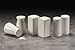 American Metalcraft Square Ceramic Salt & Pepper Shakers (Set of 2),White