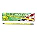 Dixon Ticonderoga Pencil, w/ Eraser, No 1, Extra Soft, YW, 12 Count
