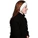Turtle Fur Double-Layer Bang Band, Chelonia 150 Fleece Headband,White,One Size