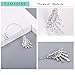 Left Ear Wrap Earrings CZ Cubic Zirconia Platinum Plated Ear Climber Crawler for Women Girl