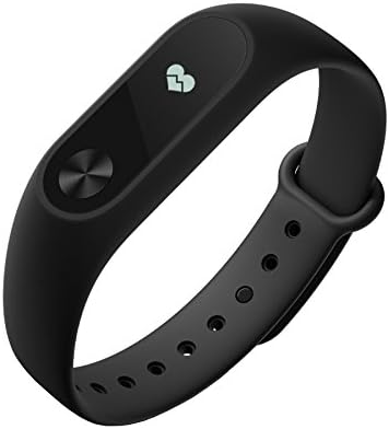 Xiaomi Mi Band 2 Miband 2 With OLED Display Wristband Bracelet Smart Heart Rate Fitness Tracker 20 Days Standby Time - Black Color (View amazon detail page)