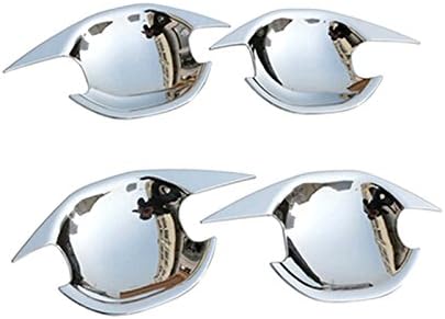 For ASX 2010-2019 ABS Chrome Door Handle Bowl Cover Trim 4pcs Car Stytle Accessoies