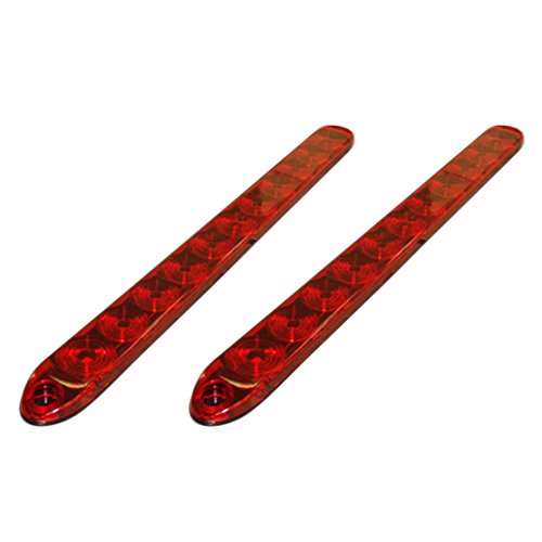 Leading Edge Lighting CL-16020-R2 Pair of LED Stop Turn Tail Light Bar for Trucks, Trailers and RV’s, Top Quality, Waterproof