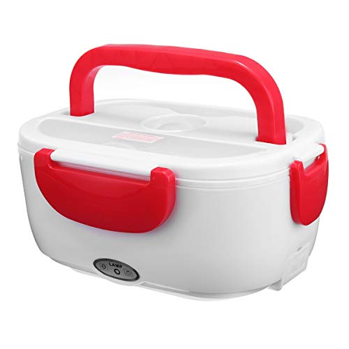 Best Quality - Lunch Boxes - 1.2L Portable Electric Heating Lunch Box Bento Storage Office School Heating Rice Container Food Warmer Lunchbo - by SeedWorld - 1 PCs